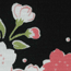 桜とすずめ　綿製 50×50mm